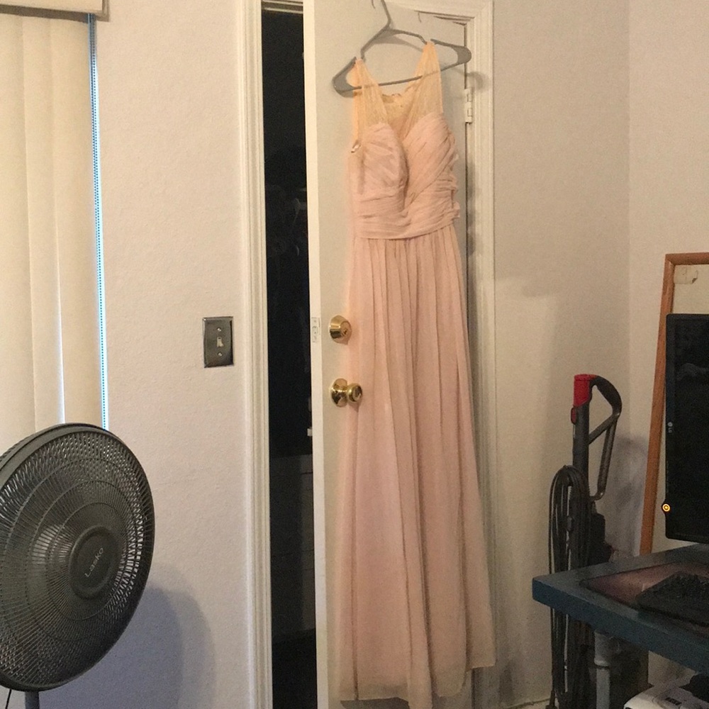 Blush Bridesmaid Dress